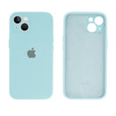 Capinha Celular iPhone 13 Silicone Aveludado com Proteção Câmera