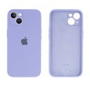 Capinha Celular iPhone 13 Silicone Aveludado com Proteção Câmera