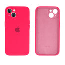 Capinha Celular iPhone 13 Silicone Aveludado com Proteção Câmera