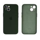 Capinha Celular iPhone 13 Silicone Aveludado com Proteção Câmera