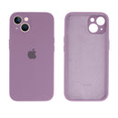 Capinha Celular iPhone 13 Silicone Aveludado com Proteção Câmera