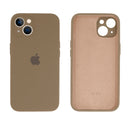 Capinha Celular iPhone 13 Silicone Aveludado com Proteção Câmera