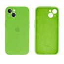Capinha Celular iPhone 13 Silicone Aveludado com Proteção Câmera