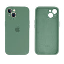 Capinha Celular iPhone 13 Silicone Aveludado com Proteção Câmera