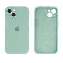 Capinha Celular iPhone 13 Silicone Aveludado com Proteção Câmera