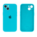 Capinha Celular iPhone 13 Silicone Aveludado com Proteção Câmera