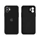 Capinha Celular iPhone 12 Silicone Aveludado com Proteção Câmera