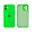 Capinha Celular iPhone 12 Silicone Aveludado com Proteção Câmera