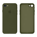 Capinha Celular iPhone 7, 8, SE 2ª e 3ª Geração Silicone Aveludado com Proteção de Câmera