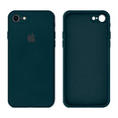 Capinha Celular iPhone 7, 8, SE 2ª e 3ª Geração Silicone Aveludado com Proteção de Câmera