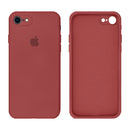 Capinha Celular iPhone 7, 8, SE 2ª e 3ª Geração Silicone Aveludado com Proteção de Câmera