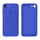 Capinha Celular iPhone 7, 8, SE 2ª e 3ª Geração Silicone Aveludado com Proteção de Câmera