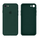 Capinha Celular iPhone 7, 8, SE 2ª e 3ª Geração Silicone Aveludado com Proteção de Câmera