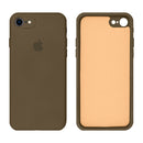Capinha Celular iPhone 7, 8, SE 2ª e 3ª Geração Silicone Aveludado com Proteção de Câmera