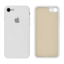 Capinha Celular iPhone 7, 8, SE 2ª e 3ª Geração Silicone Aveludado com Proteção de Câmera