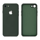 Capinha Celular iPhone 7, 8, SE 2ª e 3ª Geração Silicone Aveludado com Proteção de Câmera