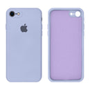 Capinha Celular iPhone 7, 8, SE 2ª e 3ª Geração Silicone Aveludado com Proteção de Câmera
