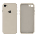 Capinha Celular iPhone 7, 8, SE 2ª e 3ª Geração Silicone Aveludado com Proteção de Câmera