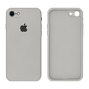 Capinha Celular iPhone 7, 8, SE 2ª e 3ª Geração Silicone Aveludado com Proteção de Câmera