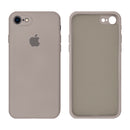Capinha Celular iPhone 7, 8, SE 2ª e 3ª Geração Silicone Aveludado com Proteção de Câmera