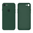 Capinha Celular iPhone 7, 8, SE 2ª e 3ª Geração Silicone Aveludado com Proteção de Câmera