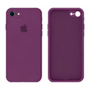 Capinha Celular iPhone 7, 8, SE 2ª e 3ª Geração Silicone Aveludado com Proteção de Câmera