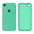Capinha Celular iPhone 7, 8, SE 2ª e 3ª Geração Silicone Aveludado com Proteção de Câmera