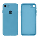 Capinha Celular iPhone 7, 8, SE 2ª e 3ª Geração Silicone Aveludado com Proteção de Câmera