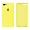 Capinha Celular iPhone 7, 8, SE 2ª e 3ª Geração Silicone Aveludado com Proteção de Câmera