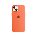 Capinha Celular iPhone 13 Mini Silicone Aveludado
