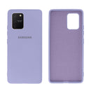 Capinha Celular Galaxy S10 Lite Silicone Cover Aveludado