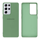Capinha Celular Galaxy S21 Ultra Silicone Cover Aveludado