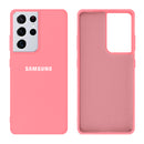 Capinha Celular Galaxy S21 Ultra Silicone Cover Aveludado