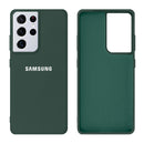 Capinha Celular Galaxy S21 Ultra Silicone Cover Aveludado