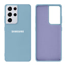Capinha Celular Galaxy S21 Ultra Silicone Cover Aveludado