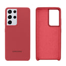 Capinha Celular Galaxy S21 Ultra Silicone Cover Aveludado