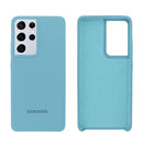 Capinha Celular Galaxy S21 Ultra Silicone Cover Aveludado