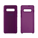 Capinha Celular para Galaxy S10 Silicone Cover Aveludado