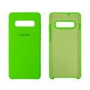 Capinha Celular para Galaxy S10 Silicone Cover Aveludado