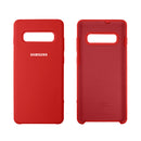 Capinha Celular para Galaxy S10 Silicone Cover Aveludado