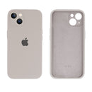 Capinha Celular iPhone 13 Silicone Aveludado com Proteção Câmera
