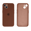 Capinha Celular iPhone 13 Silicone Aveludado com Proteção Câmera