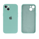 Capinha Celular iPhone 13 Silicone Aveludado com Proteção Câmera