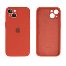 Capinha Celular iPhone 13 Silicone Aveludado com Proteção Câmera