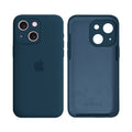 Capinha Celular iPhone 15 Silicone Aveludado com Proteção Câmera
