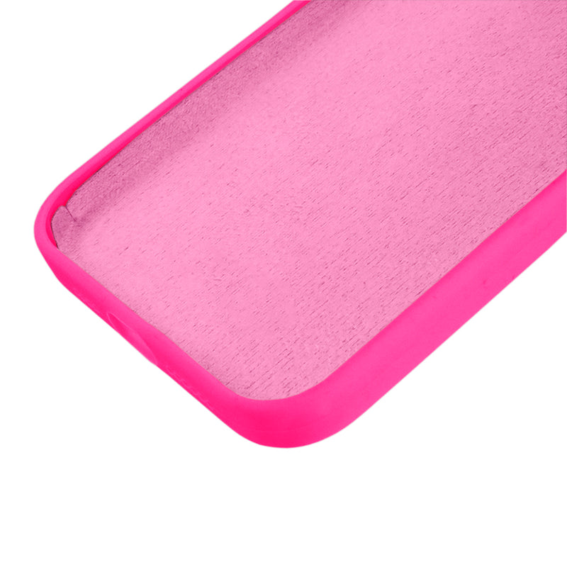 Capinha Silicone Aveludado para iPhone 14
