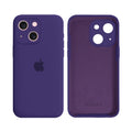 Capinha Celular iPhone 15 Silicone Aveludado com Proteção Câmera