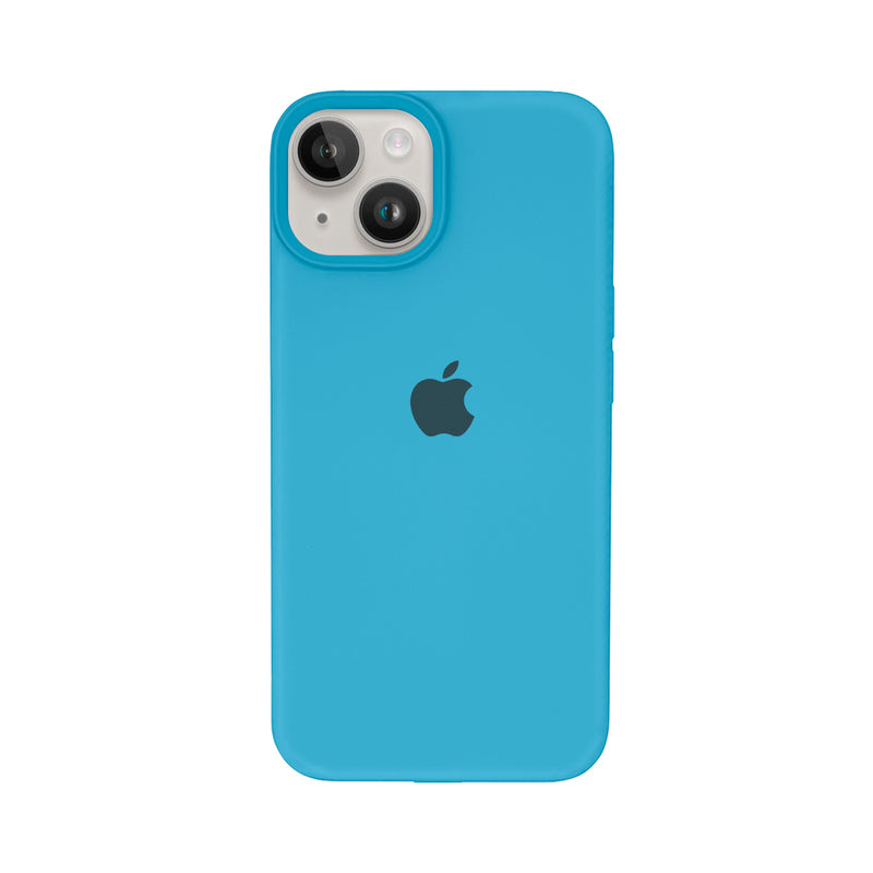 Capinha Silicone Aveludado para iPhone 14