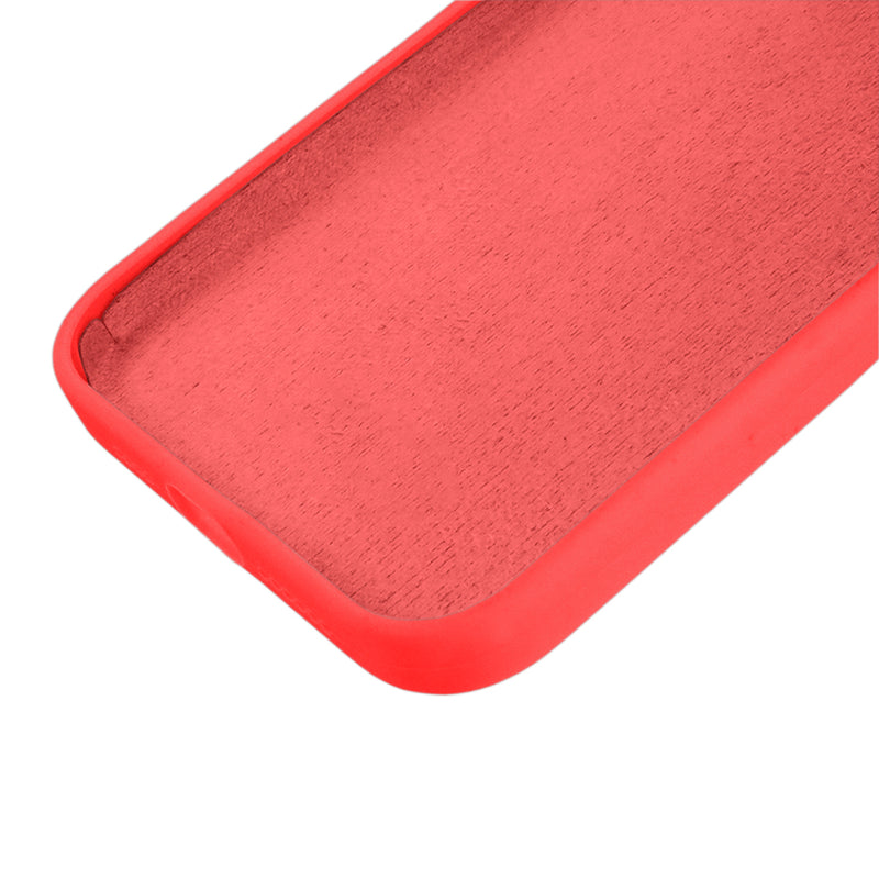Capinha Silicone Aveludado para iPhone 14