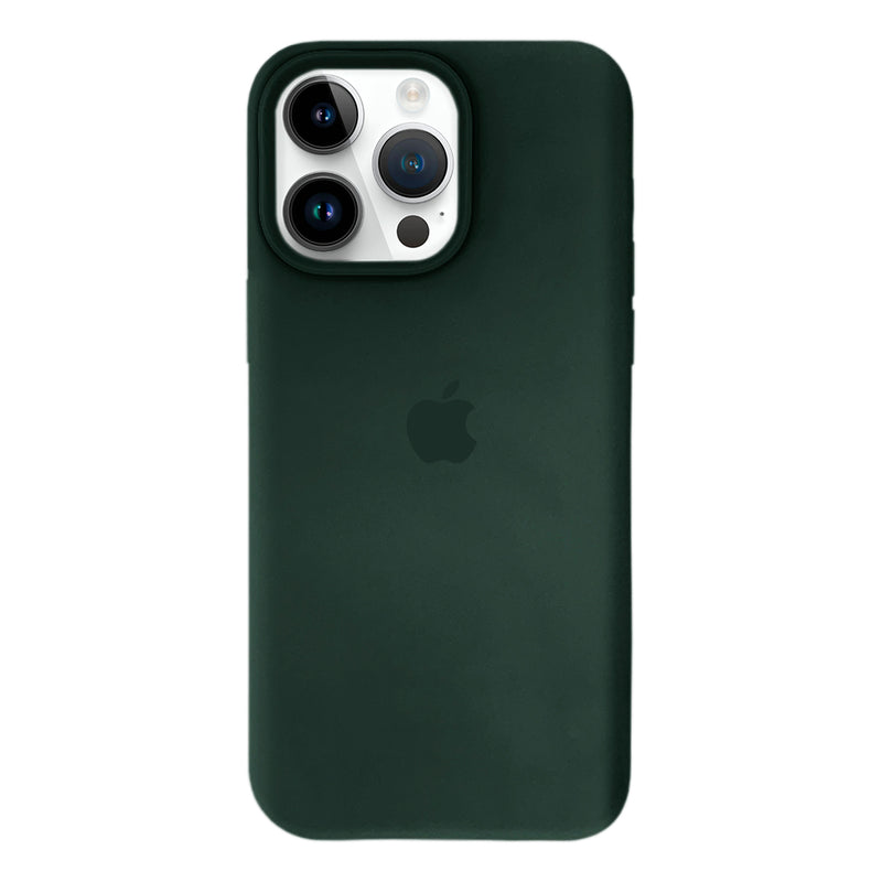 Capinha Silicone Aveludado para iPhone 14 Pro Max